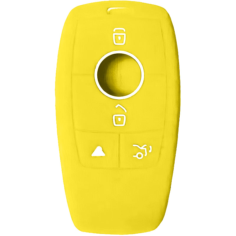 Silicone Key Fob Cover For Mercedes 4 Buttons Smart Key Remote