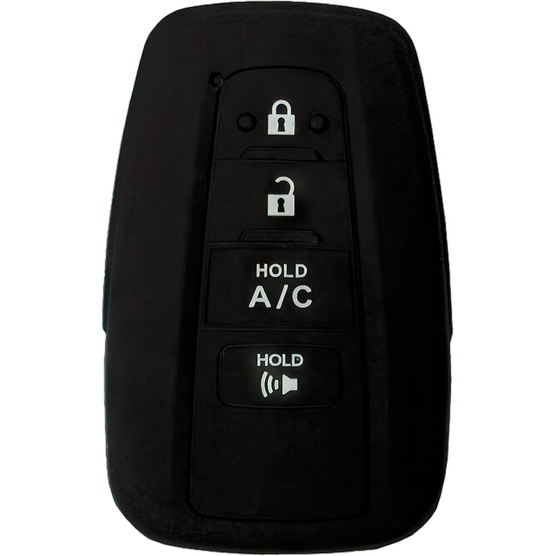 Silicone Key Fob Cover For Toyota 4 Buttons Smart Key Remote