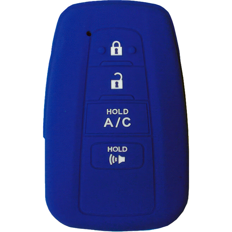 Silicone Key Fob Cover For Toyota 4 Buttons Smart Key Remote