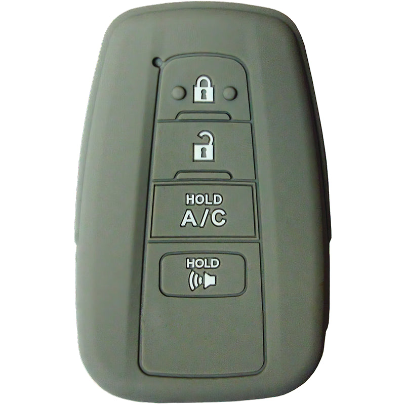 Silicone Key Fob Cover For Toyota 4 Buttons Smart Key Remote