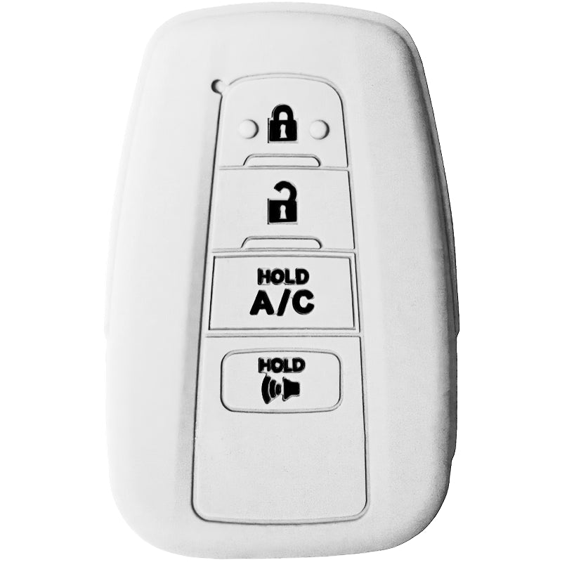 Silicone Key Fob Cover For Toyota 4 Buttons Smart Key Remote