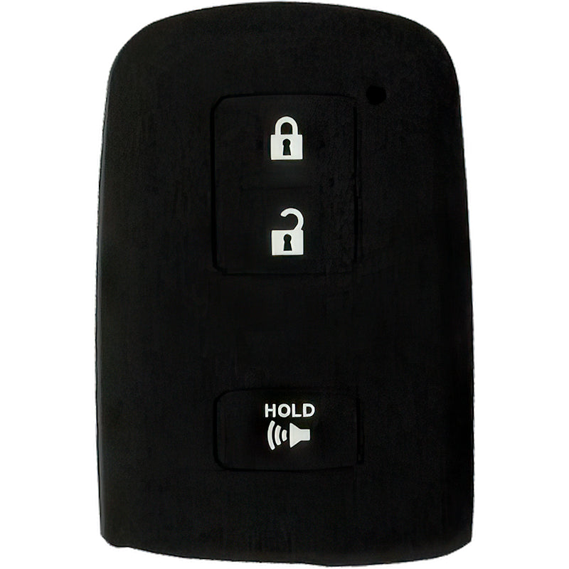 Silicone Key Fob Cover For Toyota 3 Buttons Smart Key Fob
