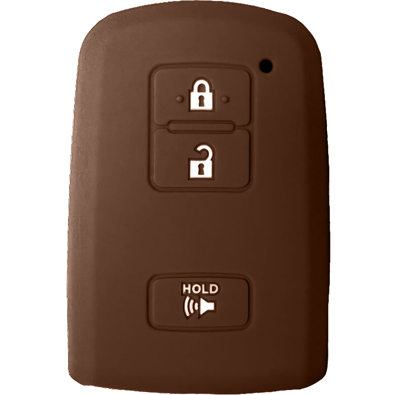 Silicone Key Fob Cover For Toyota 3 Buttons Smart Key Fob