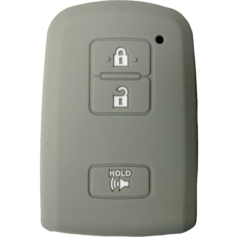 Silicone Key Fob Cover For Toyota 3 Buttons Smart Key Fob