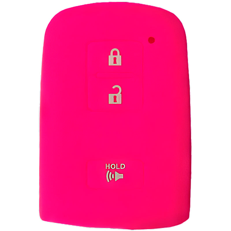 Silicone Key Fob Cover For Toyota 3 Buttons Smart Key Fob