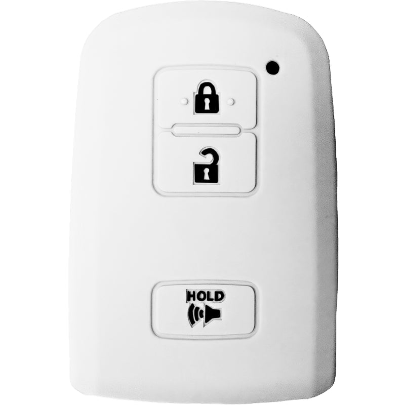 Silicone Key Fob Cover For Toyota 3 Buttons Smart Key Fob