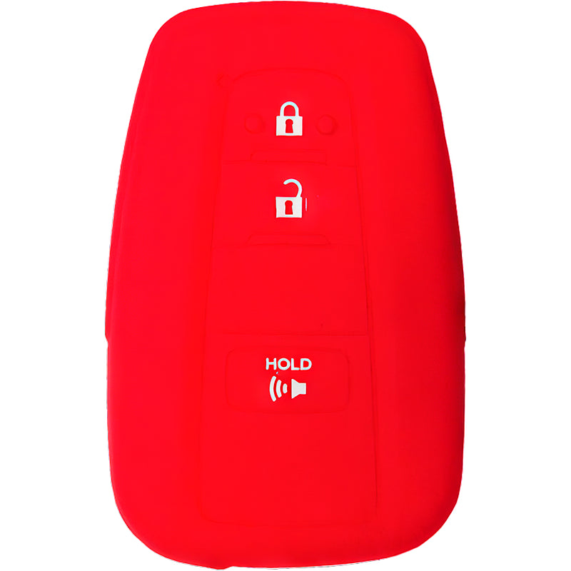 Silicone Protective Key Fob Cover For Toyota 3 Buttons Smart Key Remote