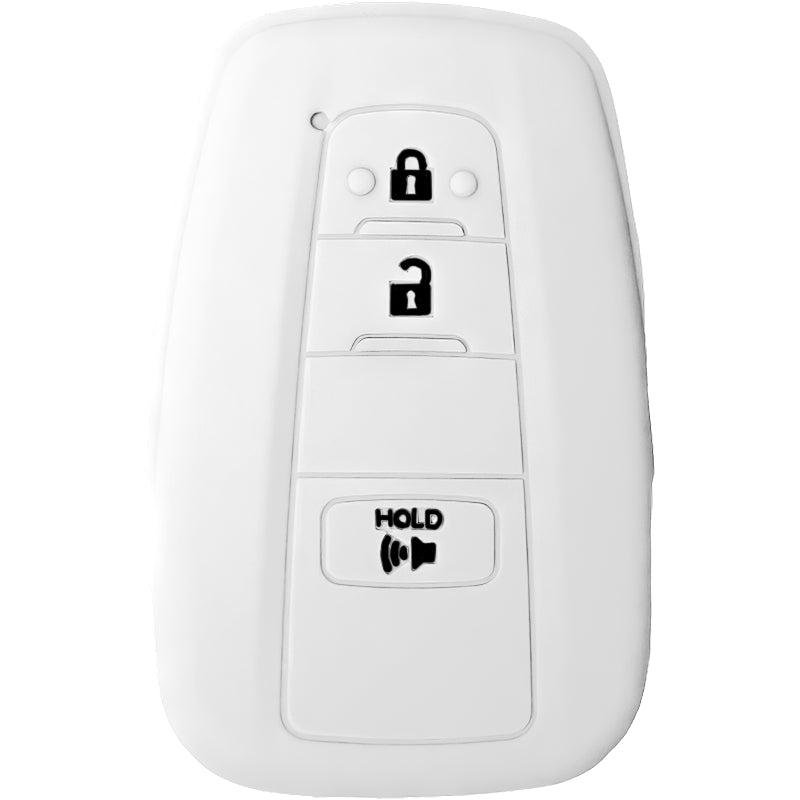 Silicone Protective Key Fob Cover For Toyota 3 Buttons Smart Key Remote
