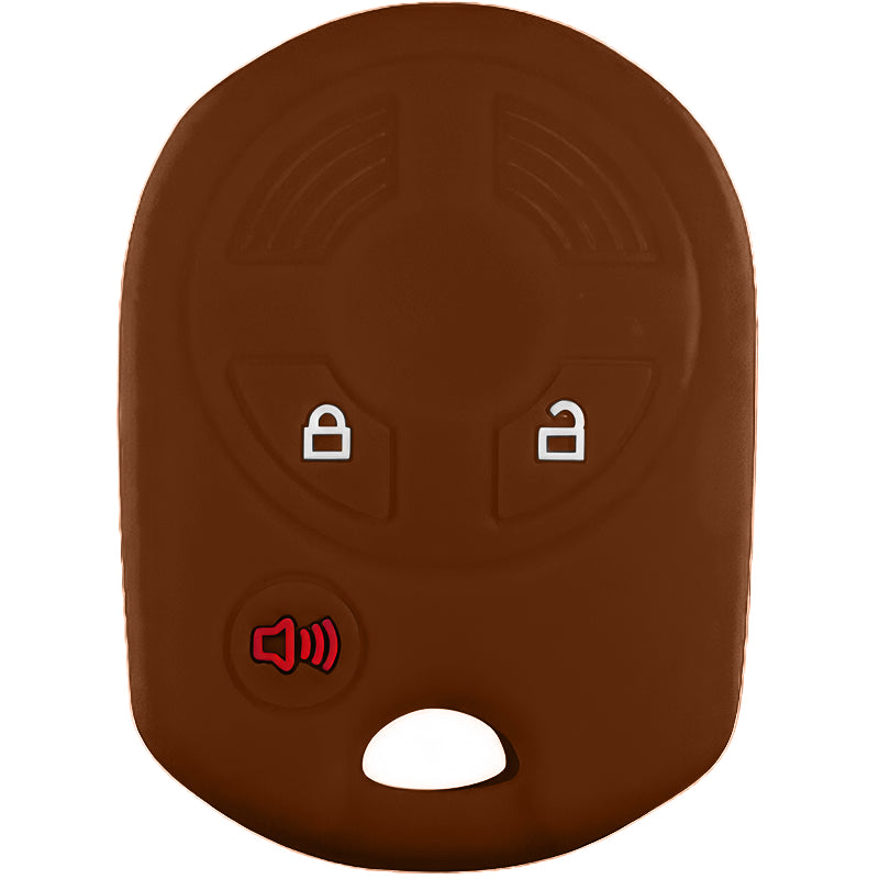 Silicone Key Fob Cover For Ford 3 Buttons Remote Head Key