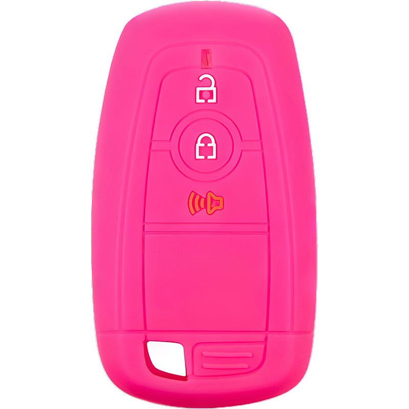 Silicone Key Fob Cover For Ford 3 Buttons Smart Key Remote