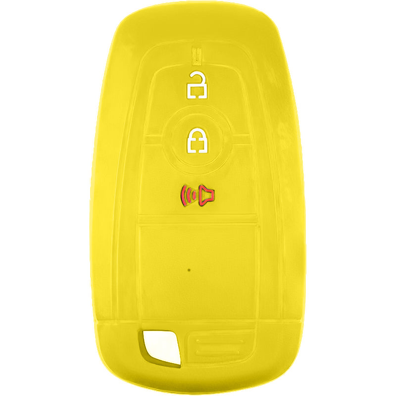 Silicone Key Fob Cover For Ford 3 Buttons Smart Key Remote