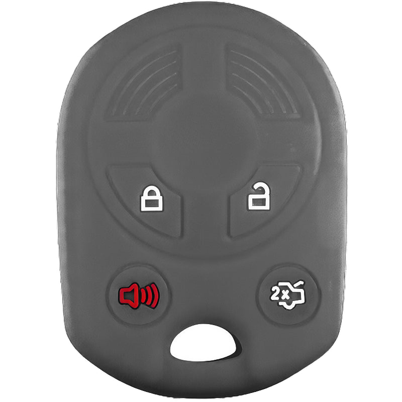 Silicone Key Fob Cover For Ford 4 Buttons Remote Head Key