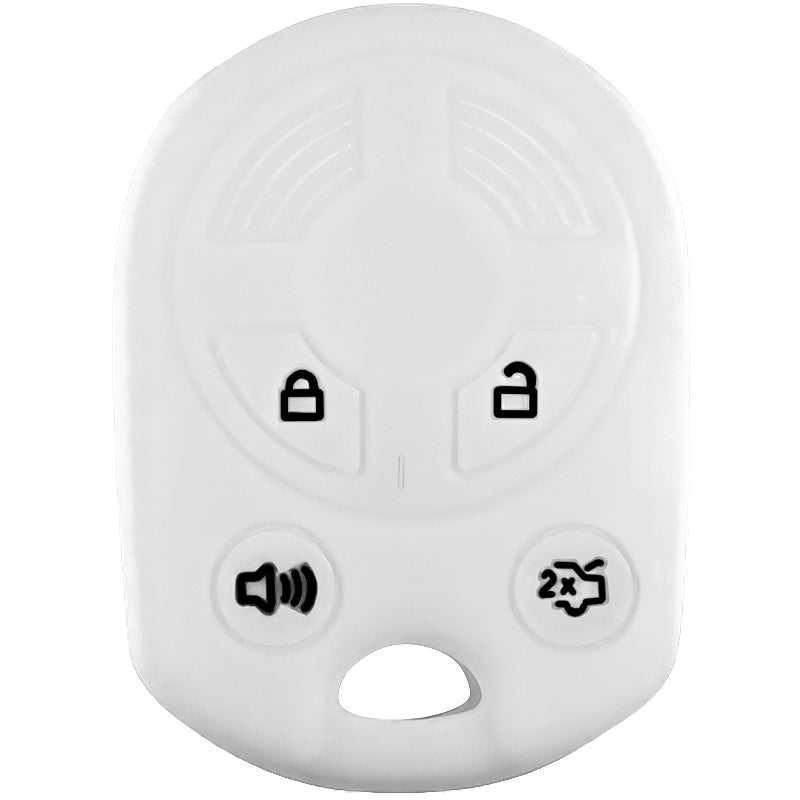 Silicone Key Fob Cover For Ford 4 Buttons Remote Head Key