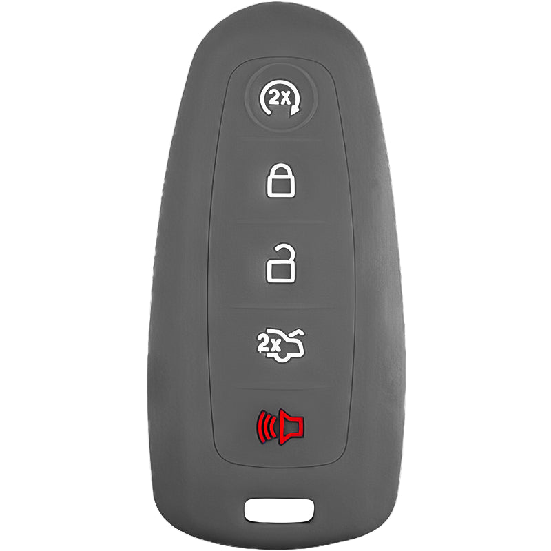 Silicone Key Fob Cover For Ford 5 Buttons Smart Key Remote