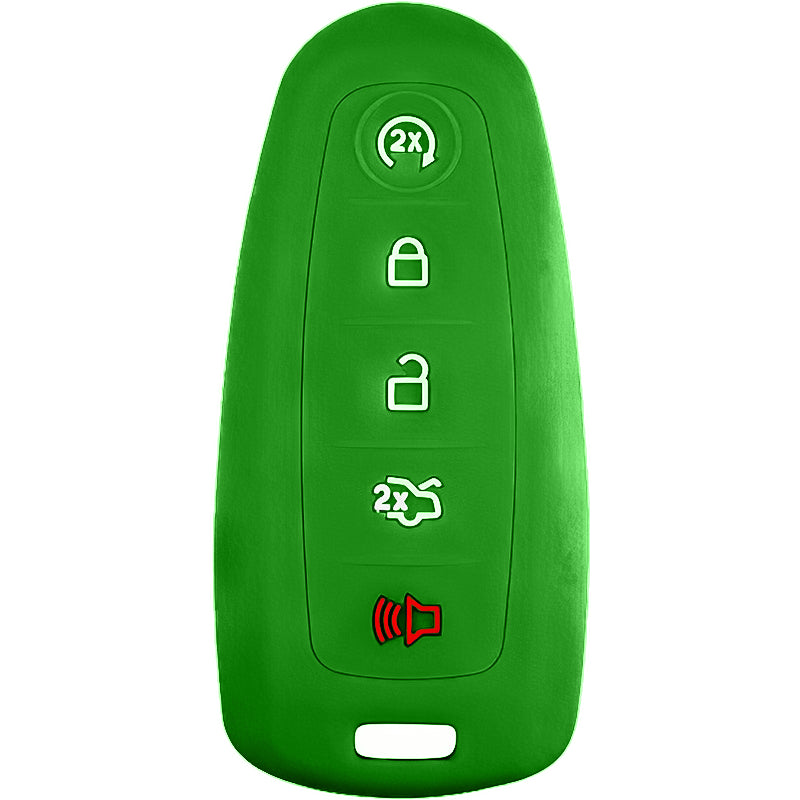 Silicone Key Fob Cover For Ford 5 Buttons Smart Key Remote