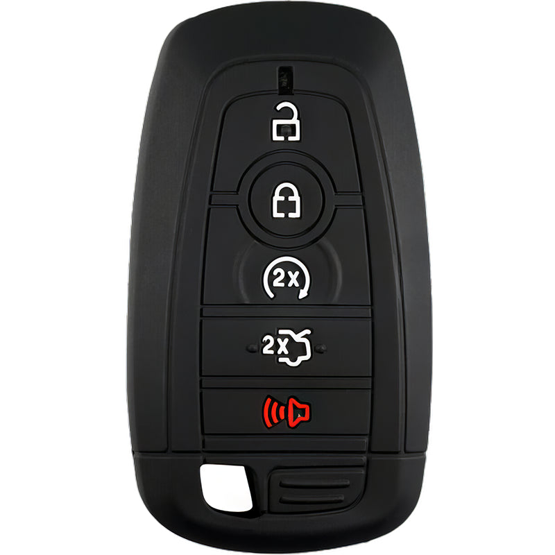 Silicone Key Fob Cover For Ford 5 Buttons Smart Key Remote