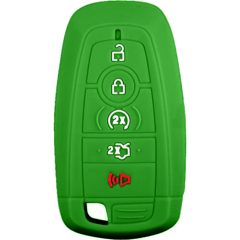 Silicone Key Fob Cover For Ford 5 Buttons Smart Key Remote