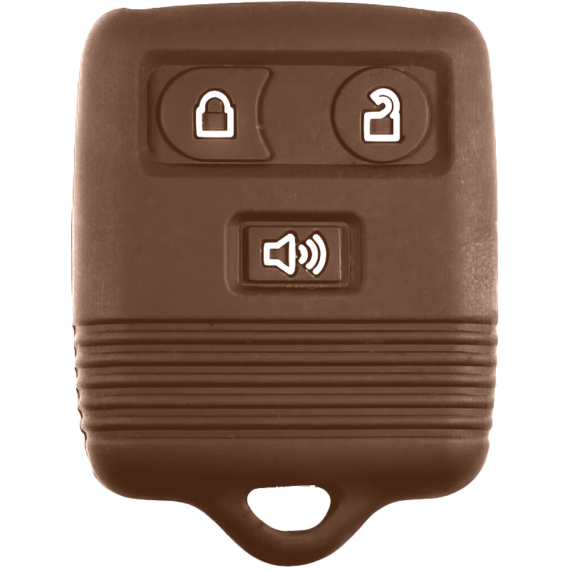 Silicone Key Fob Cover For Ford/Lincoln/Mercury/Mazda 3 Buttons Remote