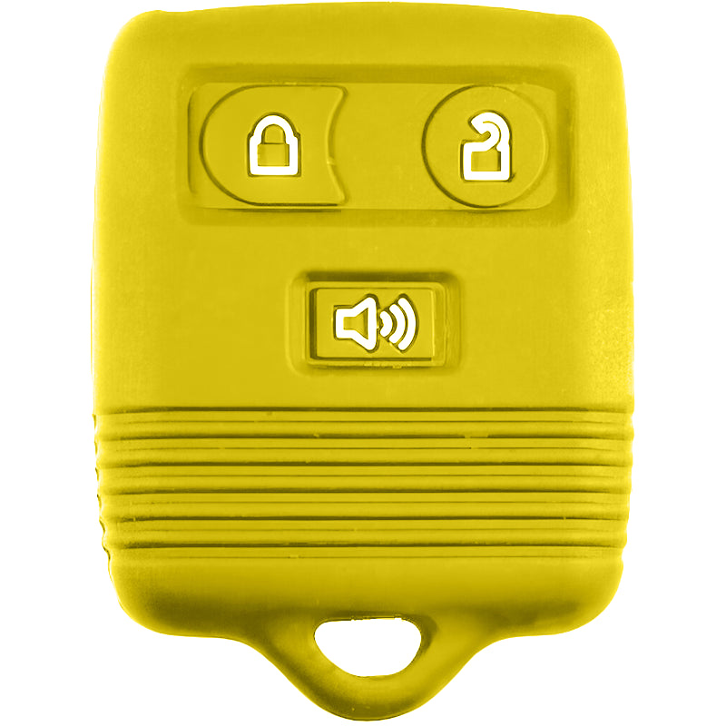 Silicone Key Fob Cover For Ford/Lincoln/Mercury/Mazda 3 Buttons Remote
