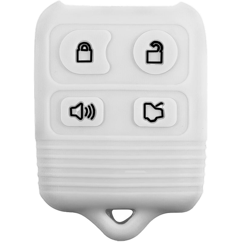 Silicone Key Fob Cover For Ford/Lincoln/Mercury 4 Buttons Remote