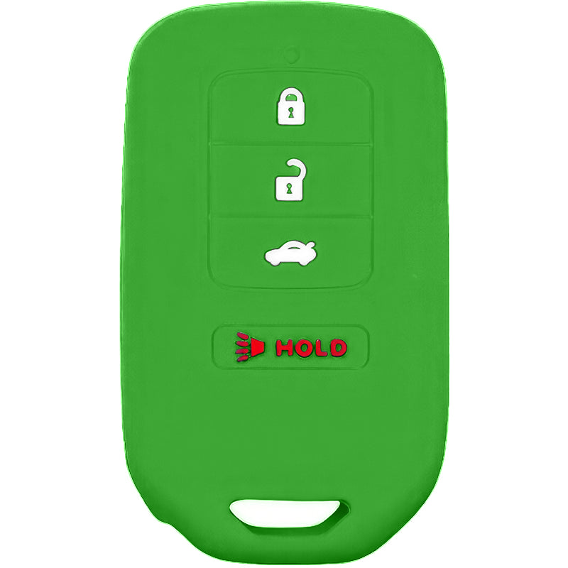Silicone Key Fob Cover For Honda/Acura 3 Buttons Smart Key Fob