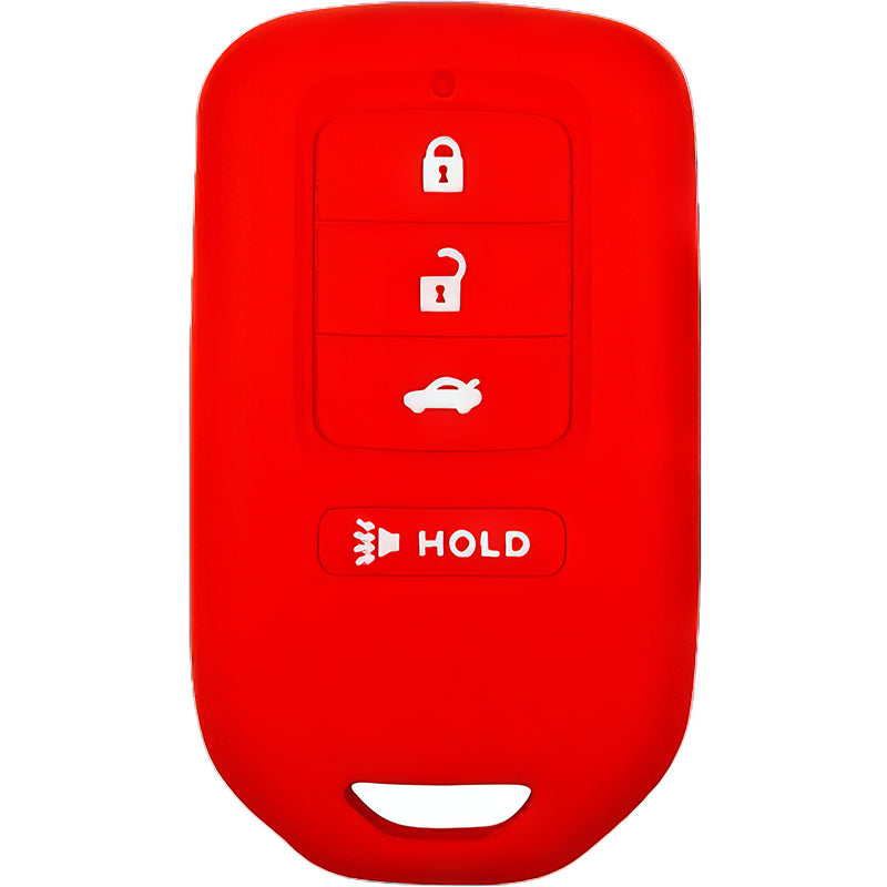 Silicone Key Fob Cover For Honda/Acura 3 Buttons Smart Key Fob