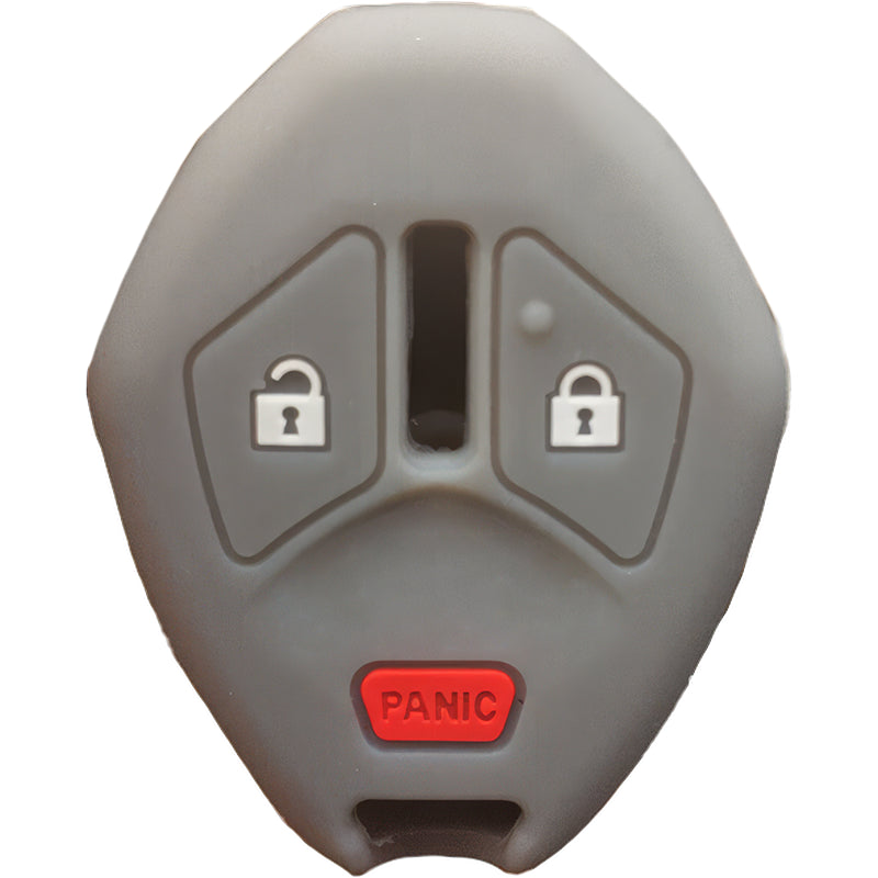 Silicone Key Fob Cover For Mitsubishi 3 Buttons Remote Head Key