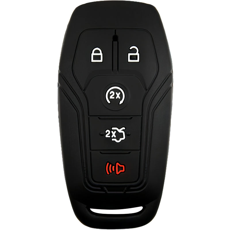 Silicone Key Fob Cover For Ford 5 Buttons Smart Key Remote