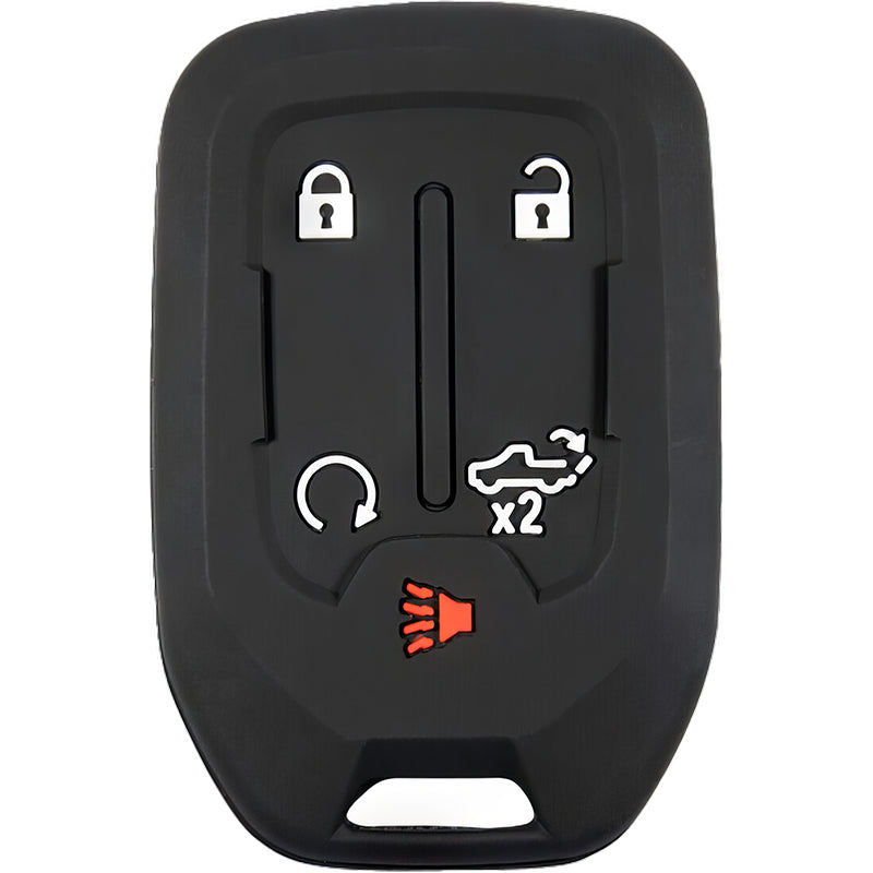 Silicone Key Fob Cover For GMC 5 Buttons Smart Key Remote