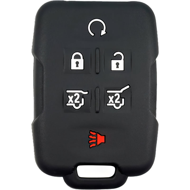 Silicone Key Fob Cover For GM 6 Buttons Remote