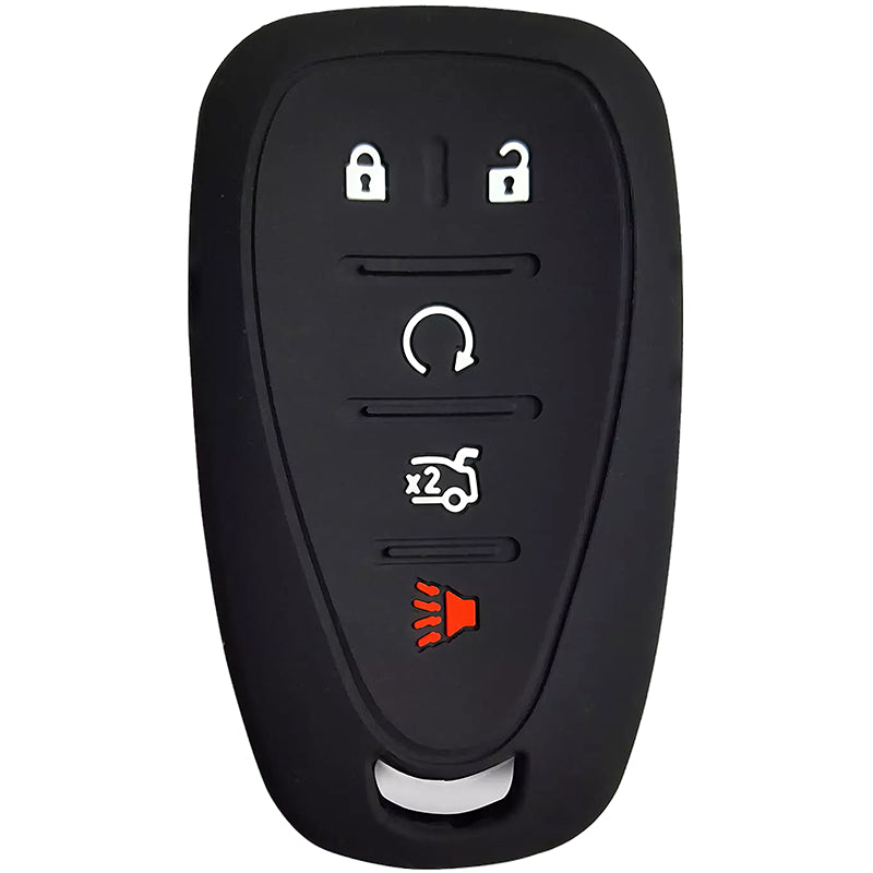 Silicone Protective Cover For Chevrolet 5 Buttons Smart Key Remote