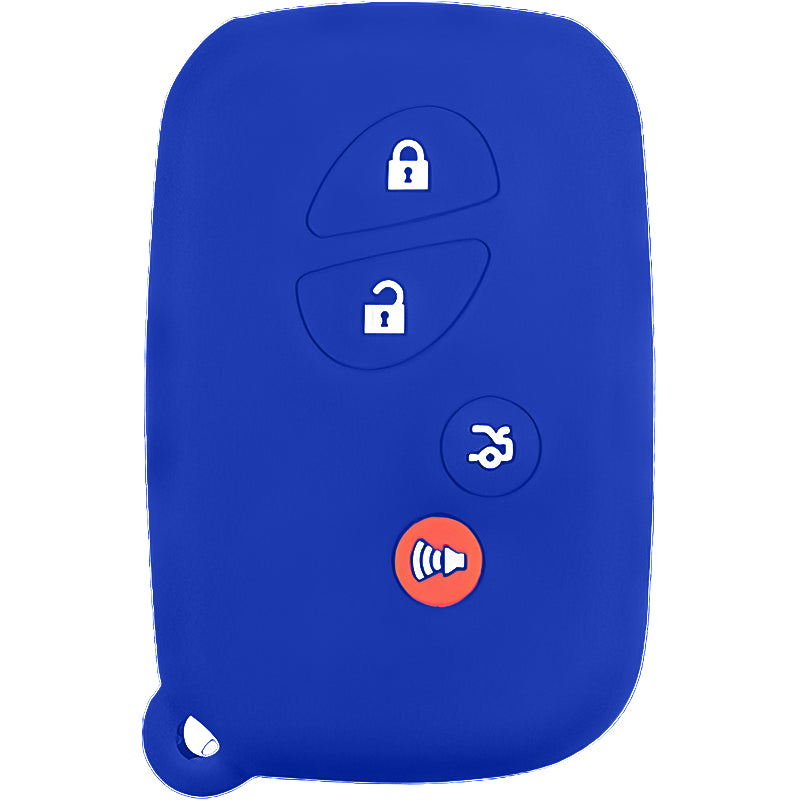 Silicone Protective Key Fob Cover For Lexus 4 Buttons Smart Key Remote