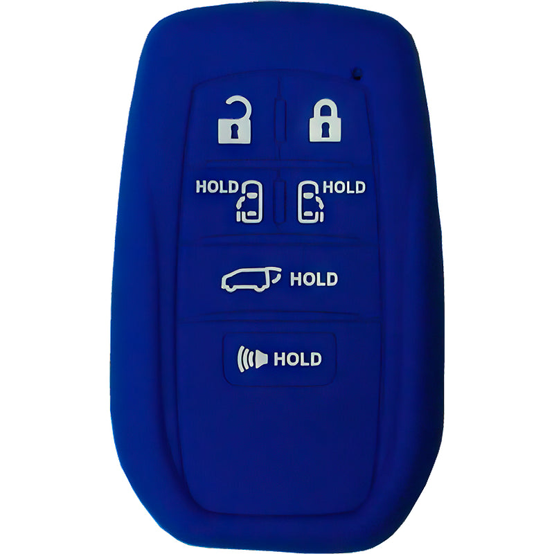 Silicone Protective Key Fob Cover For Toyota 6 Buttons Smart Key Remote