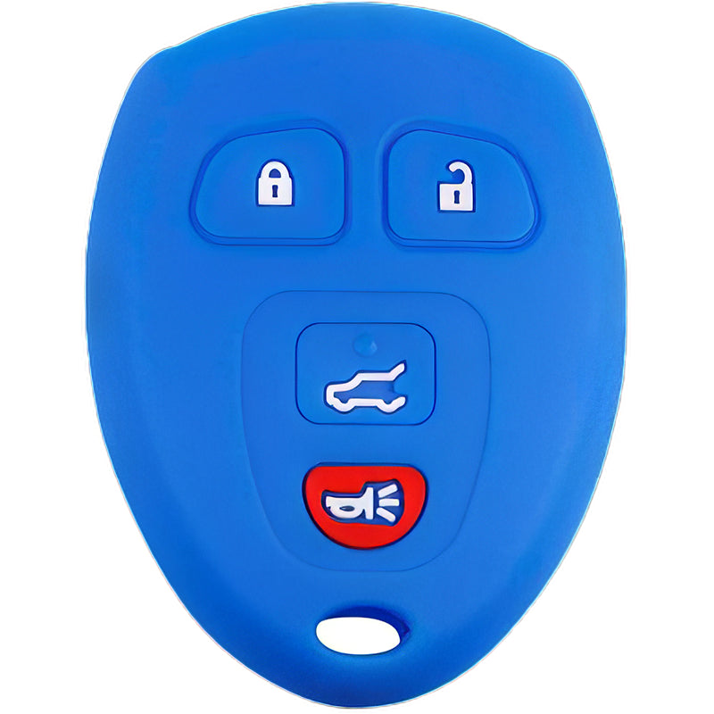 Silicone Key Fob Cover For GM 4 Buttons Remote