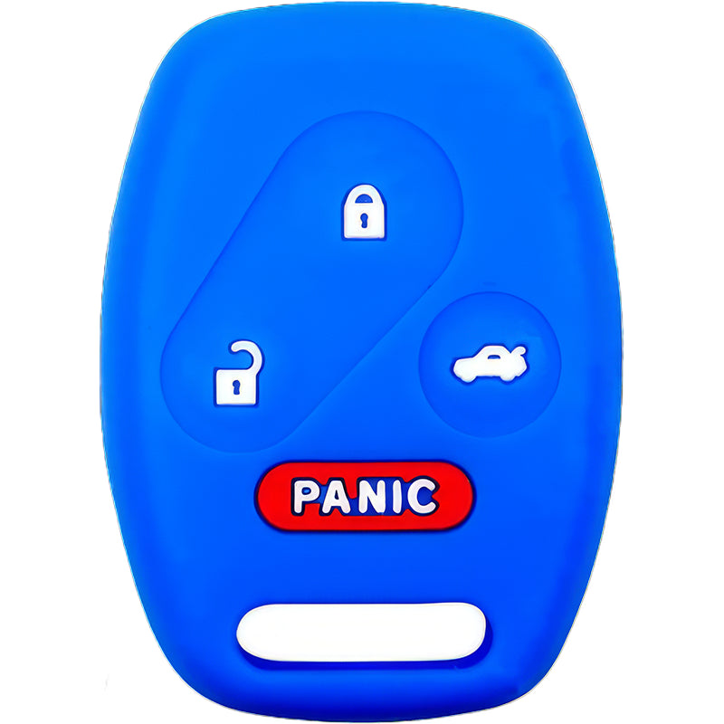 Silicone Key Fob Cover For Honda 4 Buttons Remote Head Key
