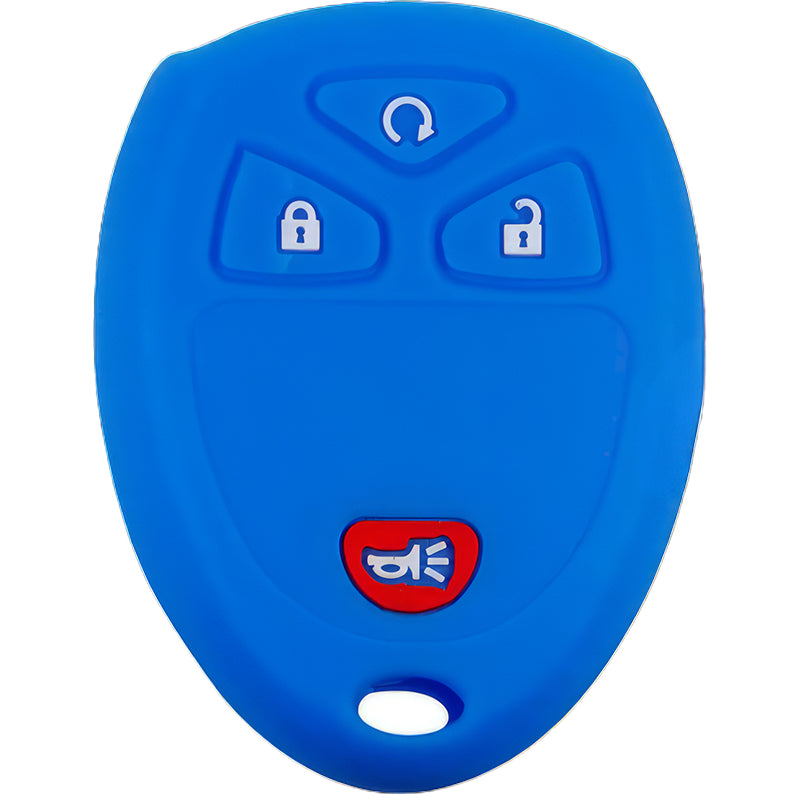 Silicone Key Fob Cover For GM 4 Buttons Remote