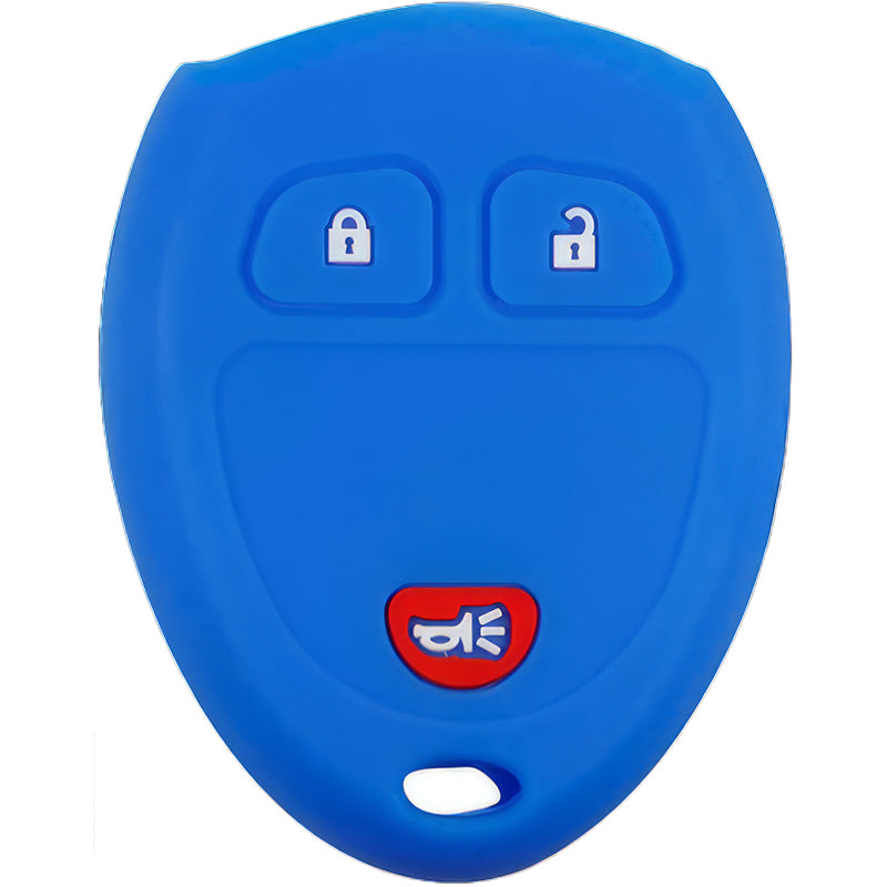 Silicone Key Fob Cover For GM 3 Buttons Remote