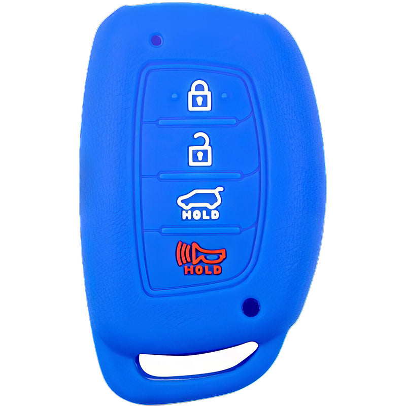 Silicone Protective Cover for Hyundai 4 Buttons TQ8-FOB-4F07