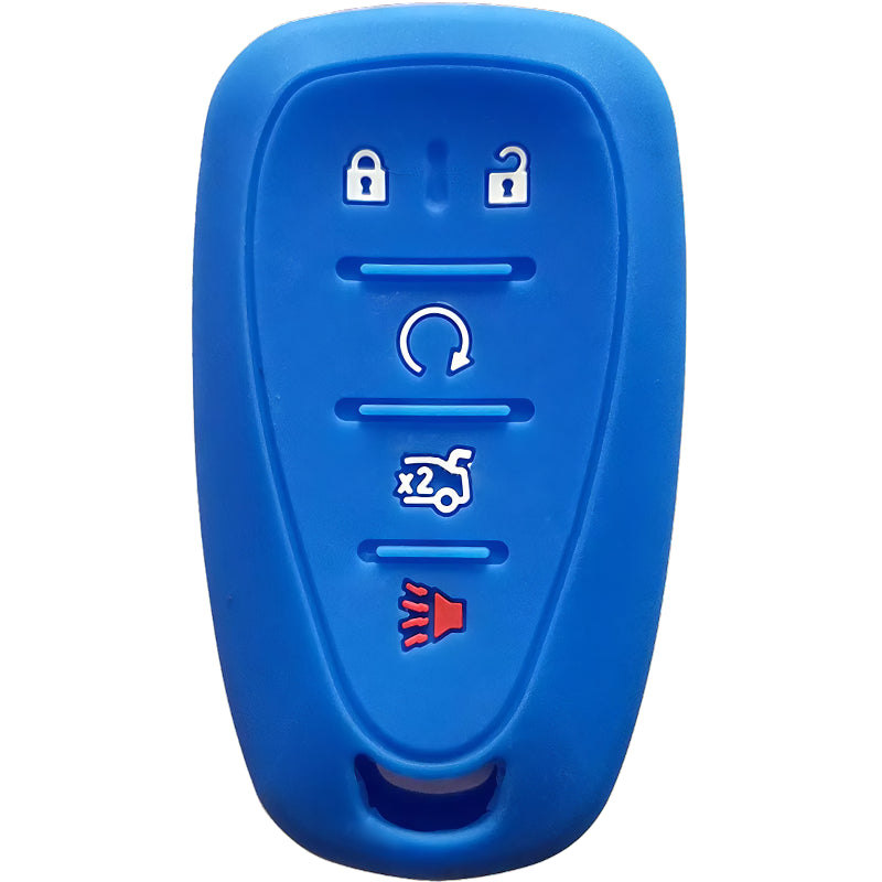Silicone Protective Cover For Chevrolet 5 Buttons Smart Key Remote