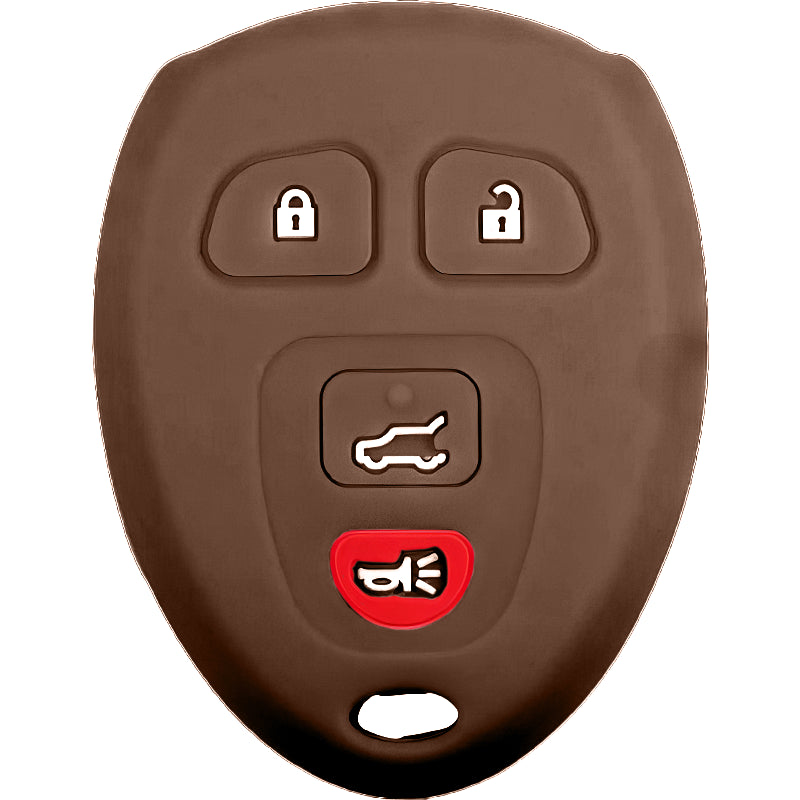 Silicone Key Fob Cover For GM 4 Buttons Remote