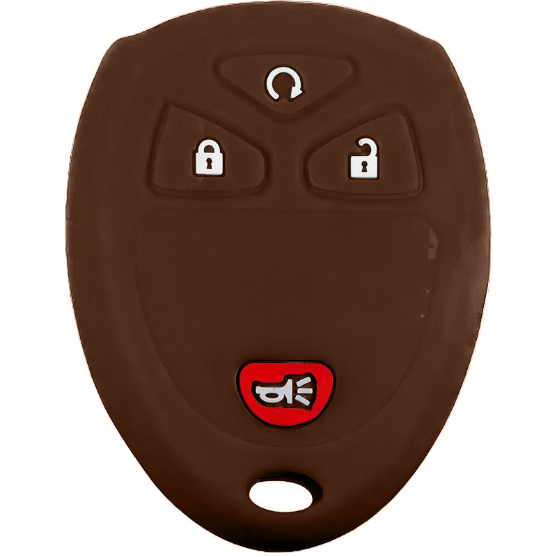Silicone Key Fob Cover For GM 4 Buttons Remote