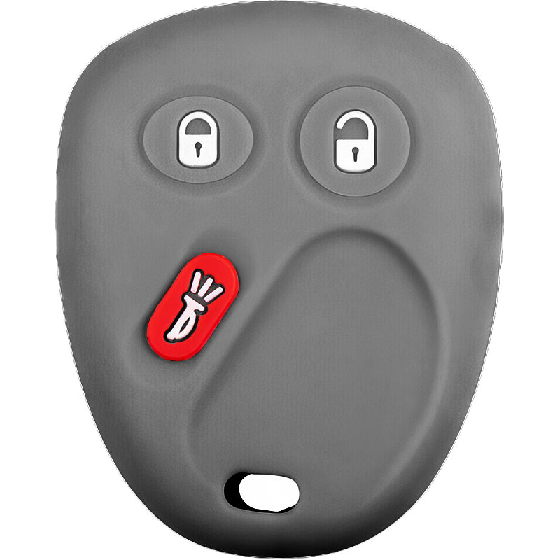 Silicone Key Fob Cover For GM 3 Buttons Remote