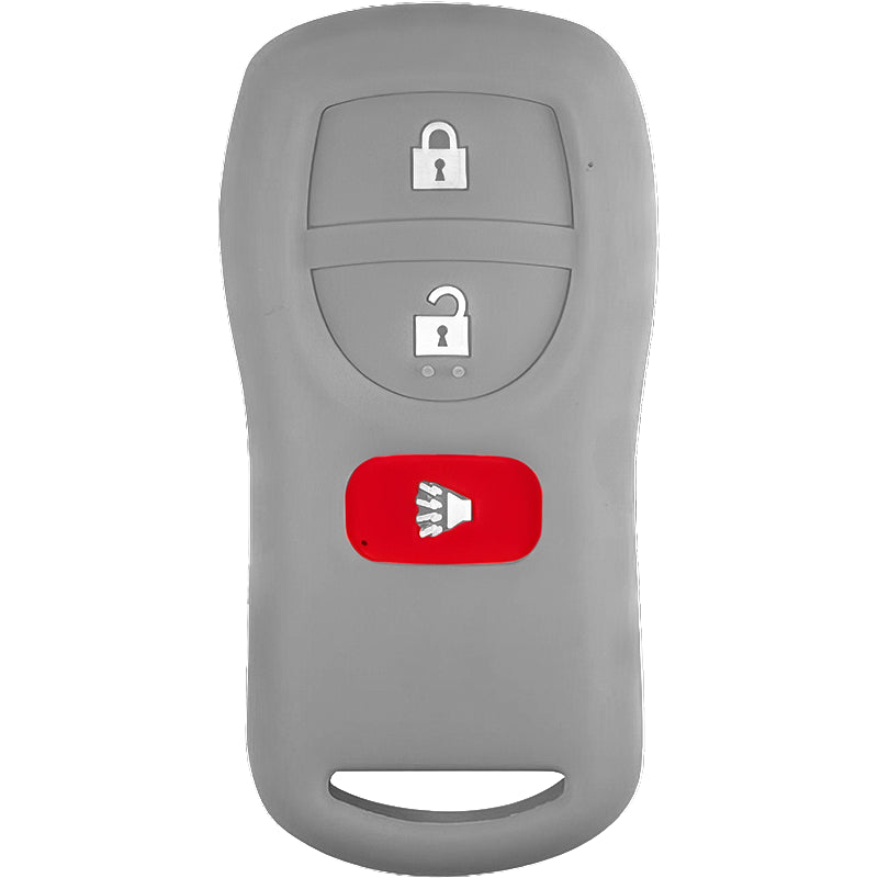 Silicone Key Fob Cover For Nissan 3 Buttons Regular Remote