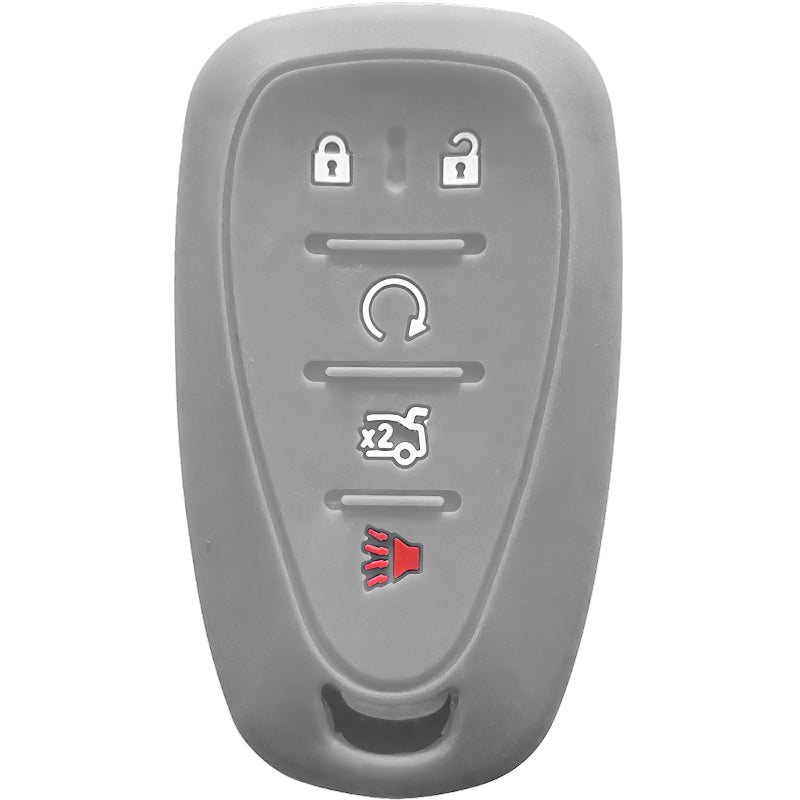 Silicone Protective Cover For Chevrolet 5 Buttons Smart Key Remote