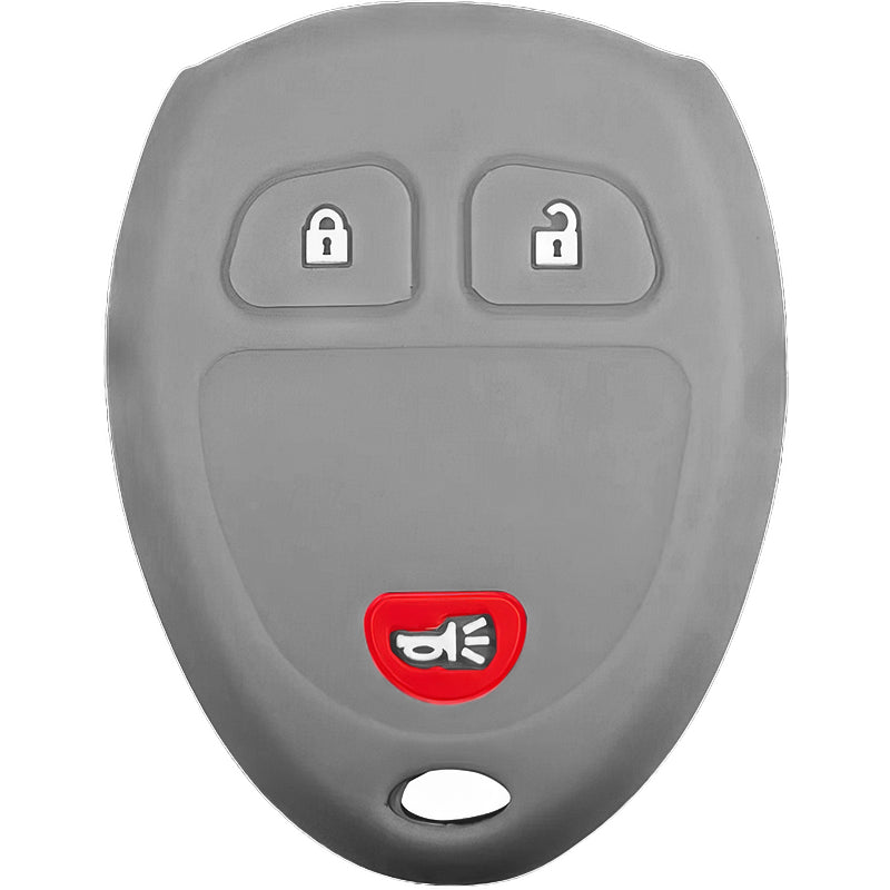 Silicone Key Fob Cover For GM 3 Buttons Remote