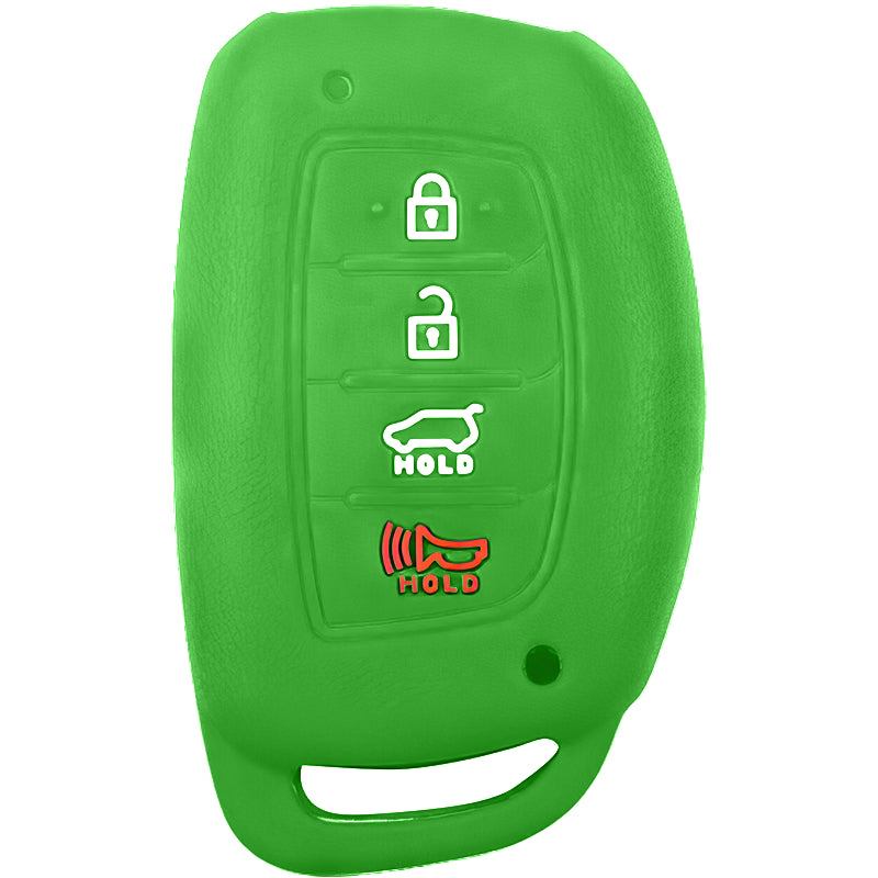 Silicone Protective Cover for Hyundai 4 Buttons TQ8-FOB-4F07