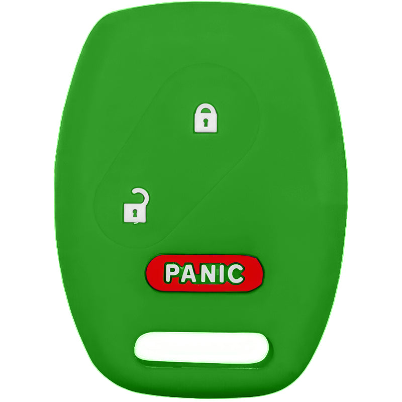 Silicone Key Fob Cover For Honda 3 Buttons Remote Head Key