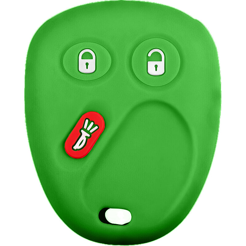 Silicone Key Fob Cover For GM 3 Buttons Remote