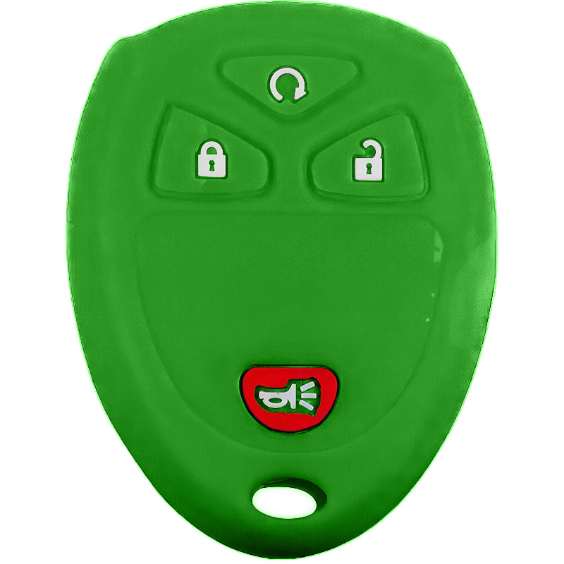 Silicone Key Fob Cover For GM 4 Buttons Remote