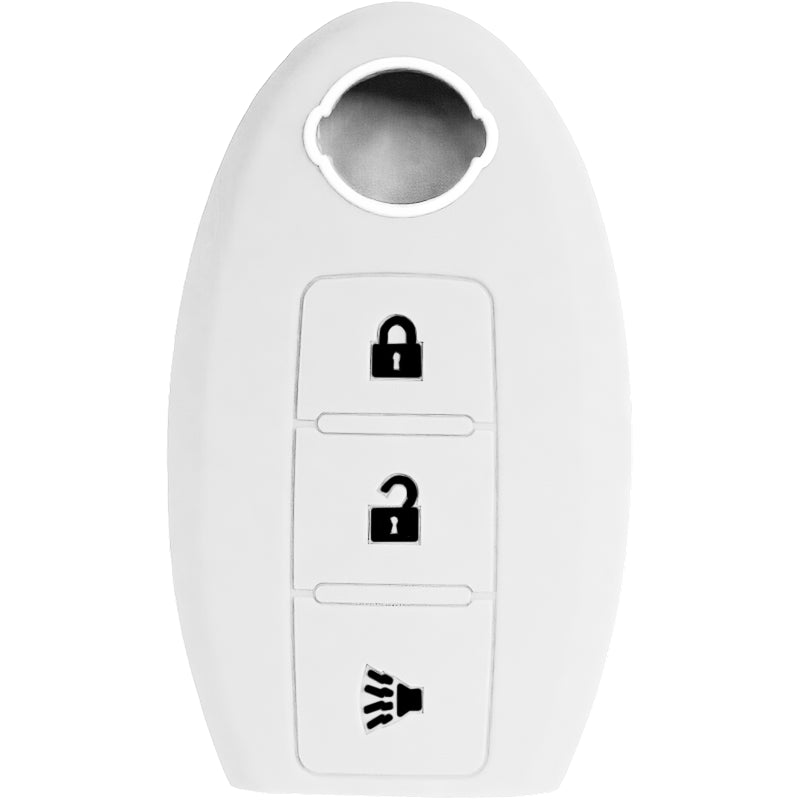 Silicone Key Fob Cover For Nissan 3 Buttons Smart Key Remote